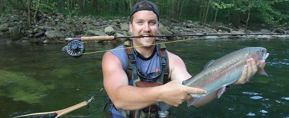 West Virginia Trout Fishing: Fly Fishing At Harman's Log Cabins