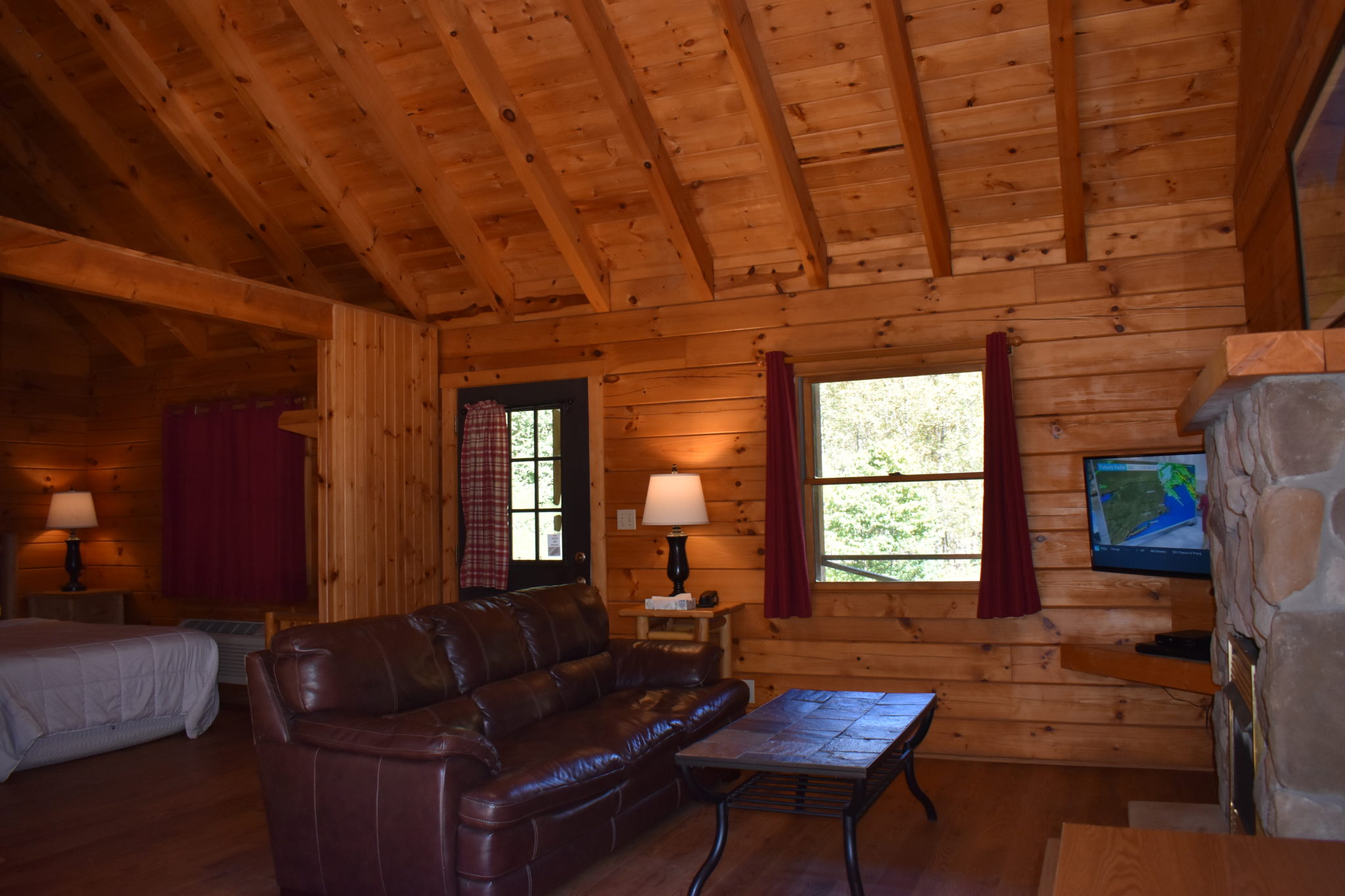 Fisherman's Dream Cabin at Harman's Luxury Log Cabins West Virginia